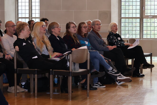 7. Bildungsforum in Ulm - Gemeinsames Singen