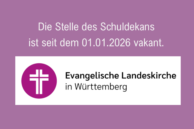 Bitte wenden Sie sich an die Vertretung: Andrea Holm, Schuldekanin von Biberach.